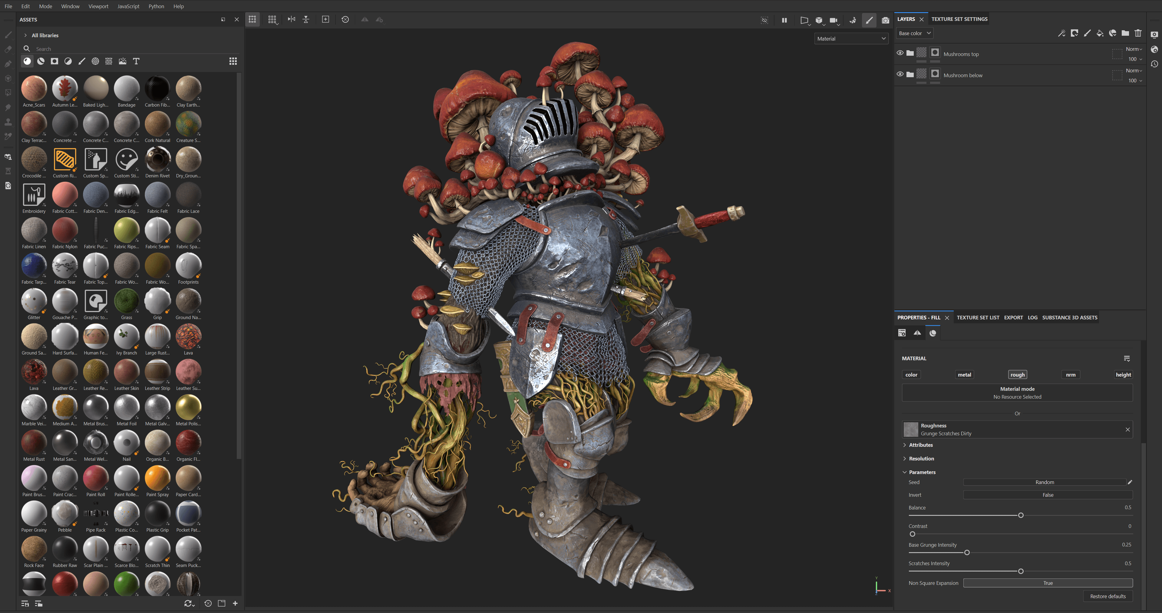 Substance Painter - viewport