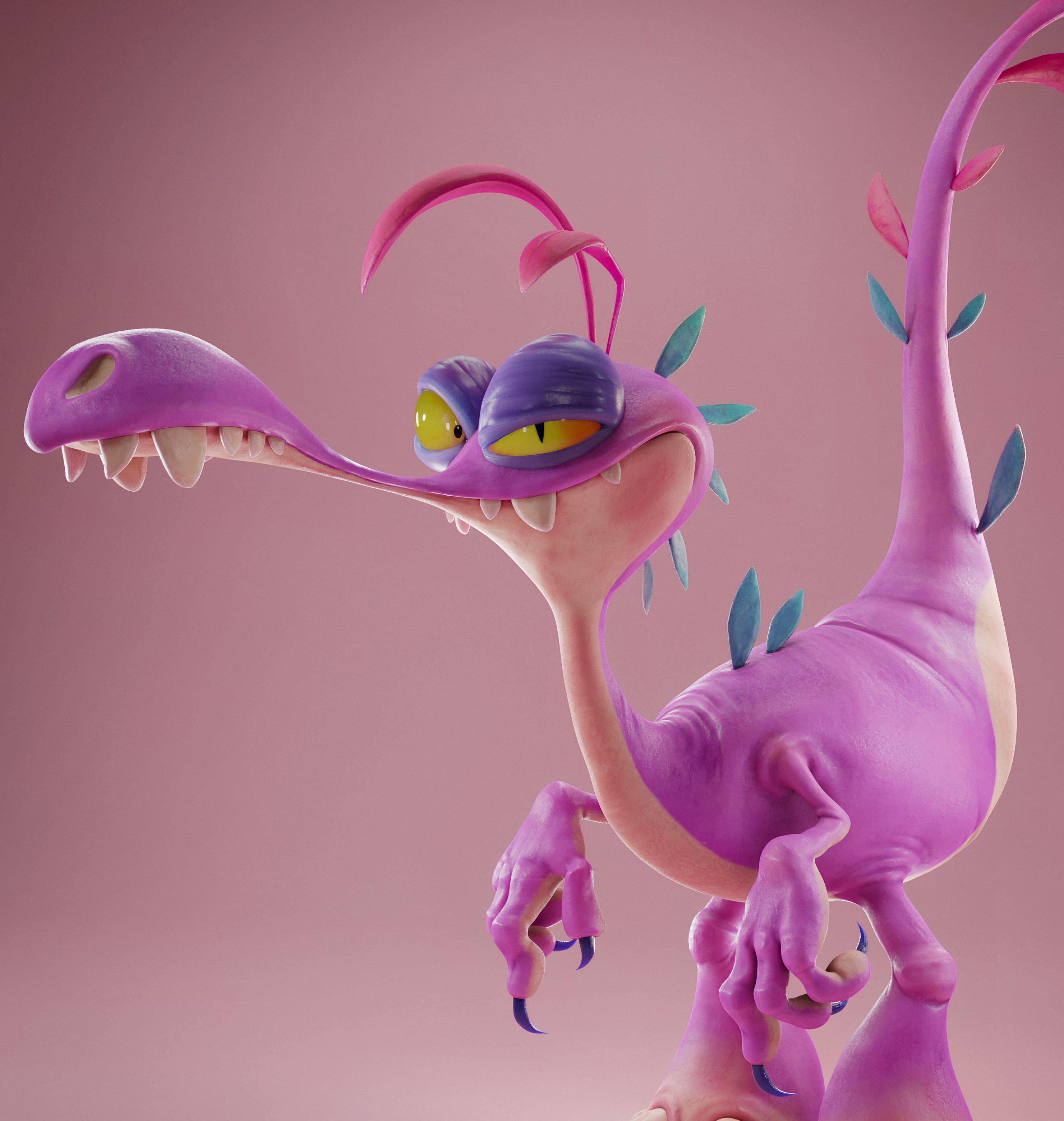 Purple Dino