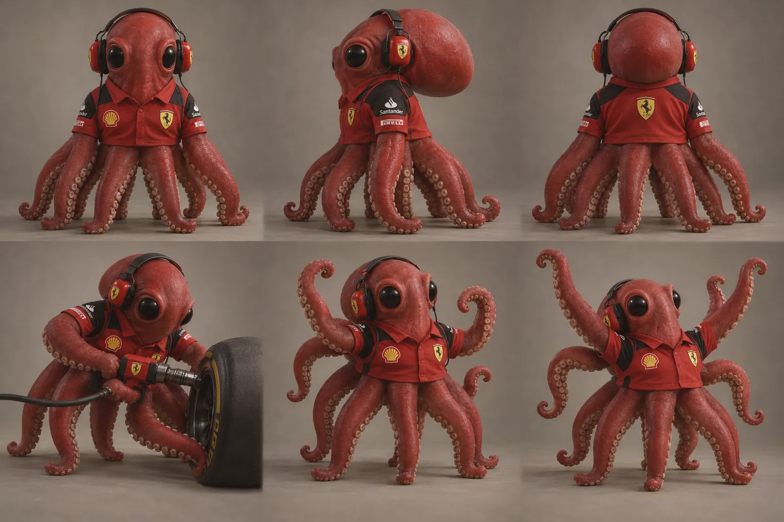 Ferrari crew (giant octopus) — 1