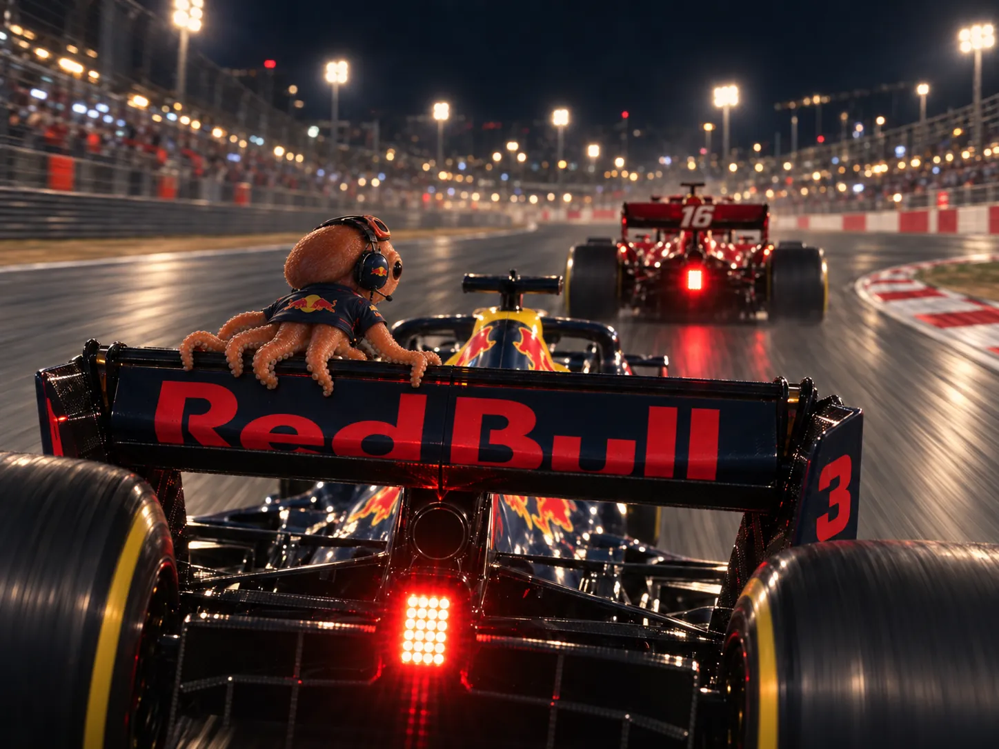 Squib watches the Ferrari — 1